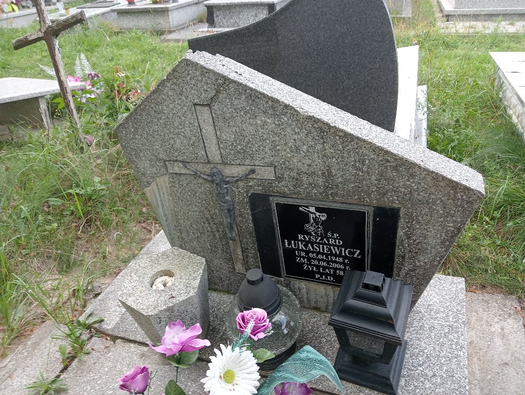 Ryszard ŁUKASIEWICZ 1948 Tomaszów Lubelski - Grobonet - Wyszukiwarka osób pochowanych