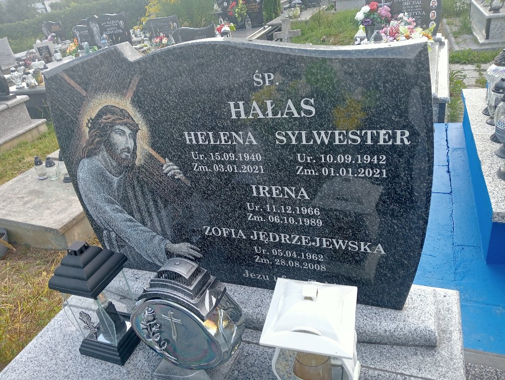 Irena HAŁAS 1962 Tomaszów Lubelski - Grobonet - Wyszukiwarka osób pochowanych