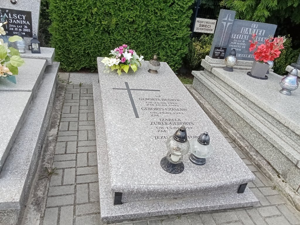 Grób HENRYK GĘBORYS