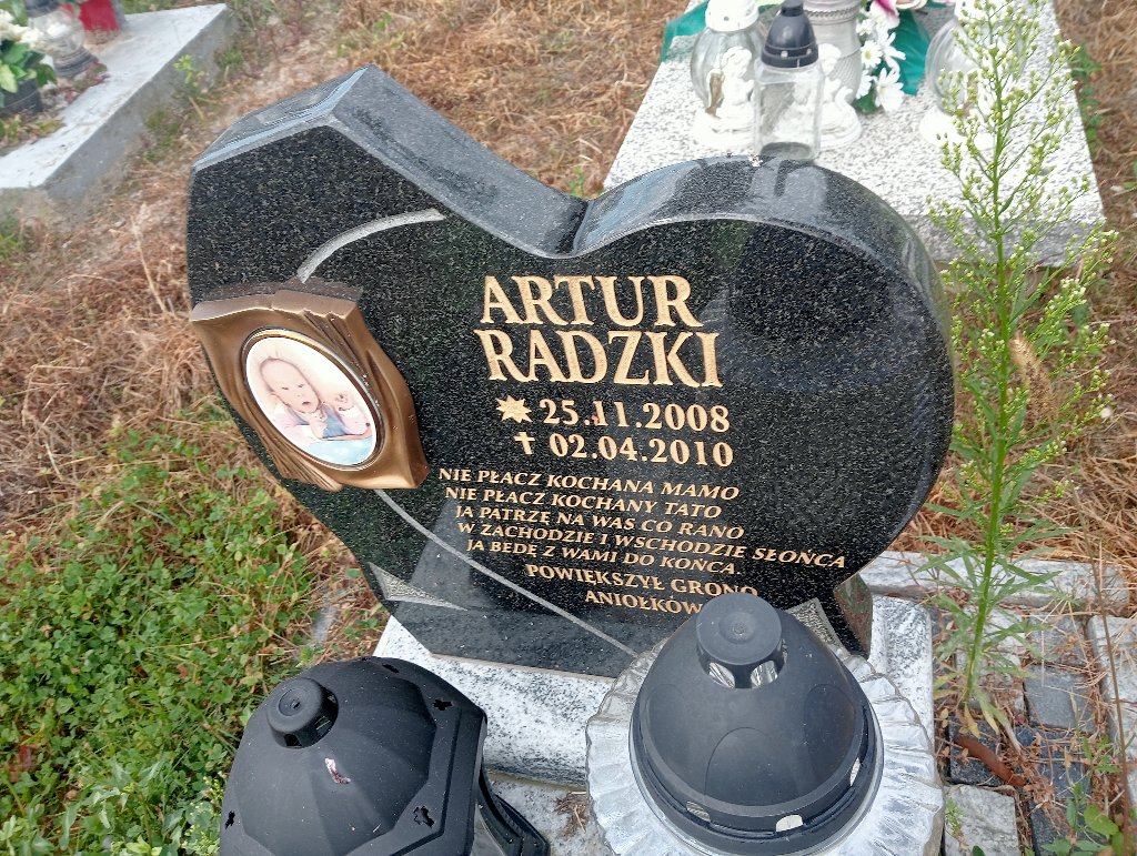 Artur RADZKI 2008 Tomaszów Lubelski - Grobonet - Wyszukiwarka osób pochowanych