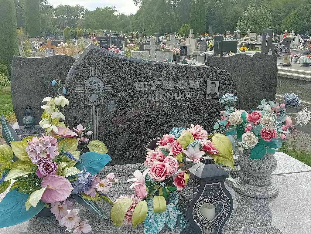Zbigniew HYMON 1974 Tomaszów Lubelski - Grobonet - Wyszukiwarka osób pochowanych