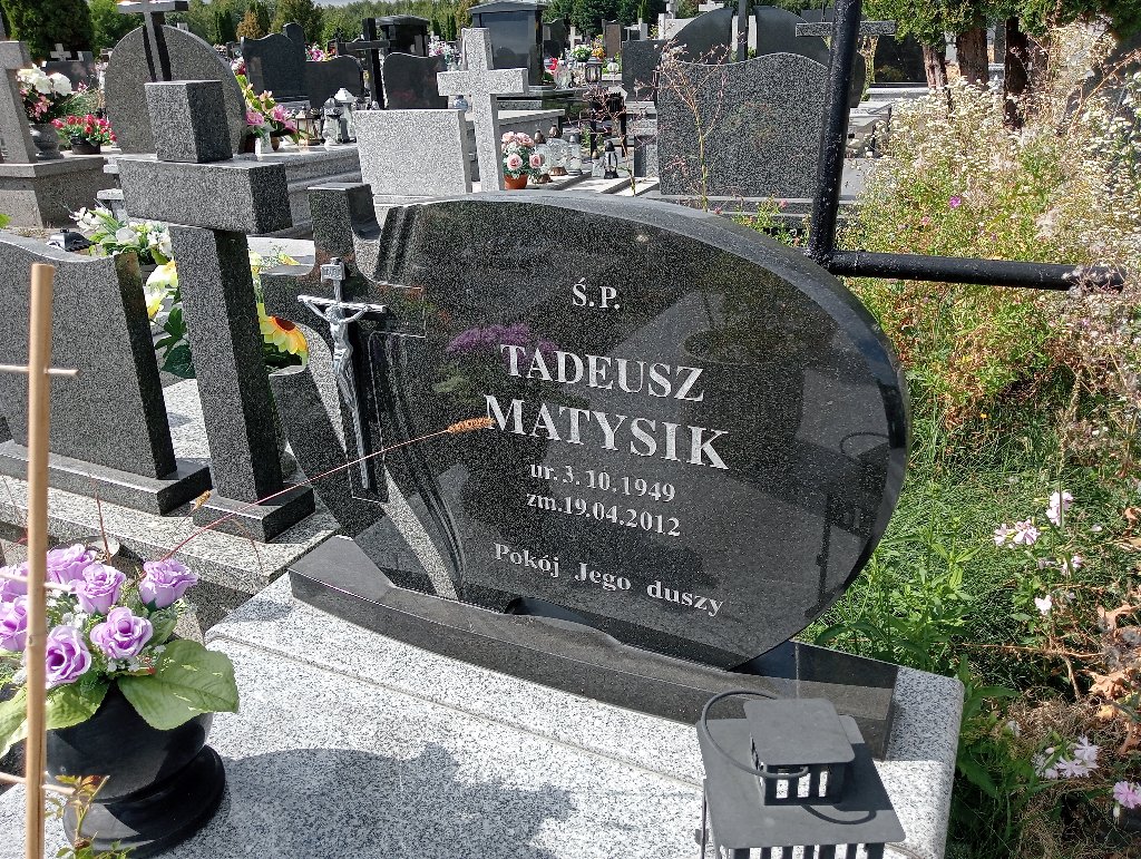 Tadeusz MATYSIK 1949 Tomaszów Lubelski - Grobonet - Wyszukiwarka osób pochowanych