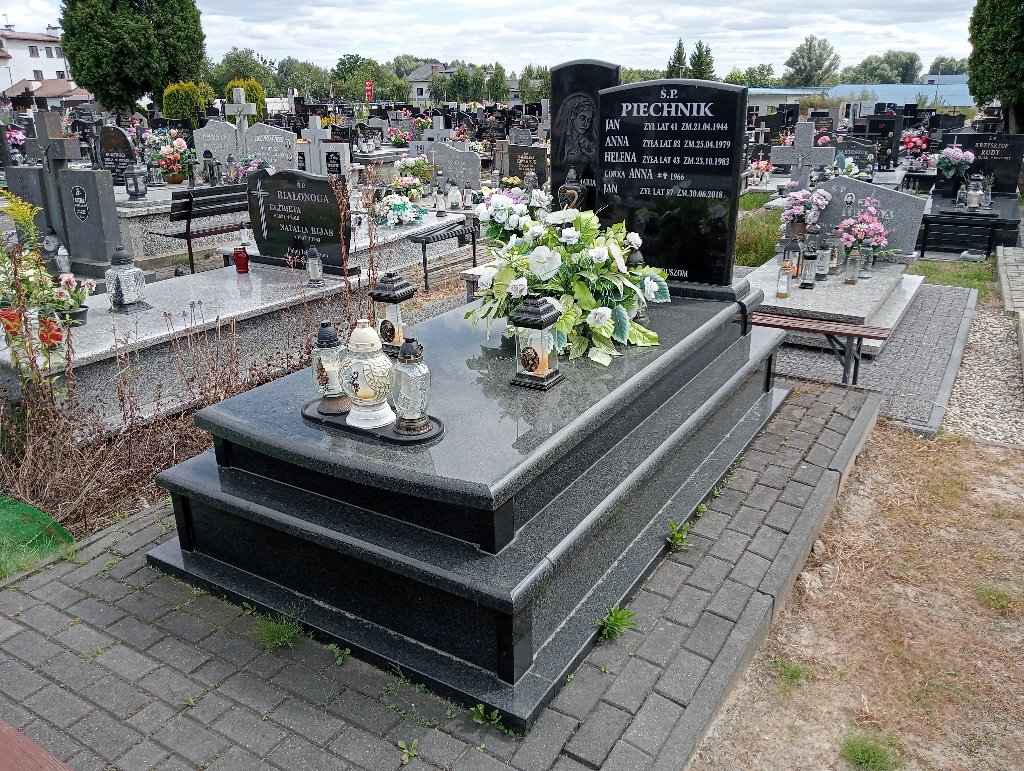 Grób JAN PIECHNIK
