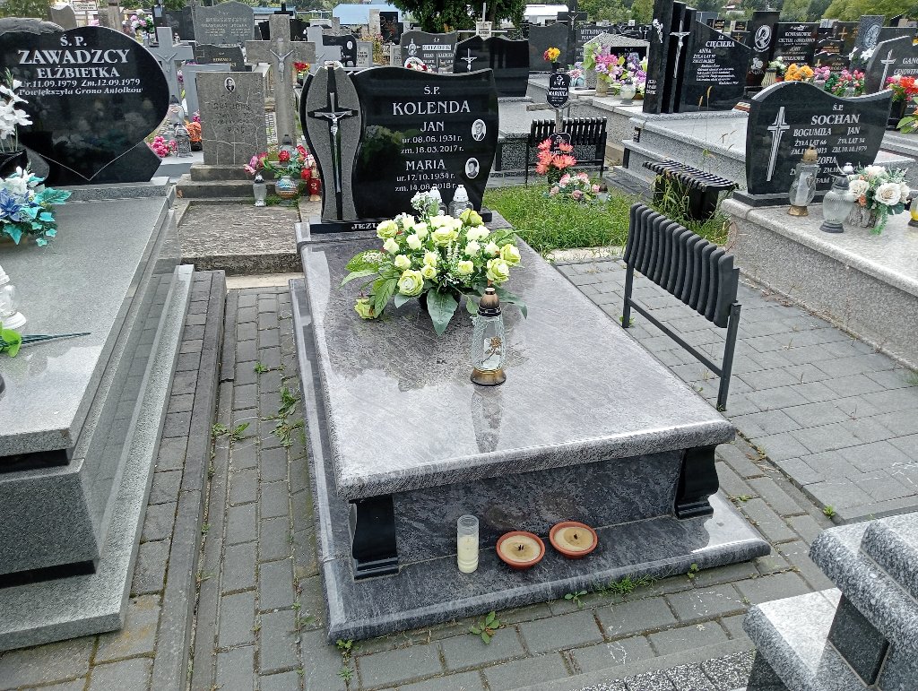 Grób JAN KOLENDA