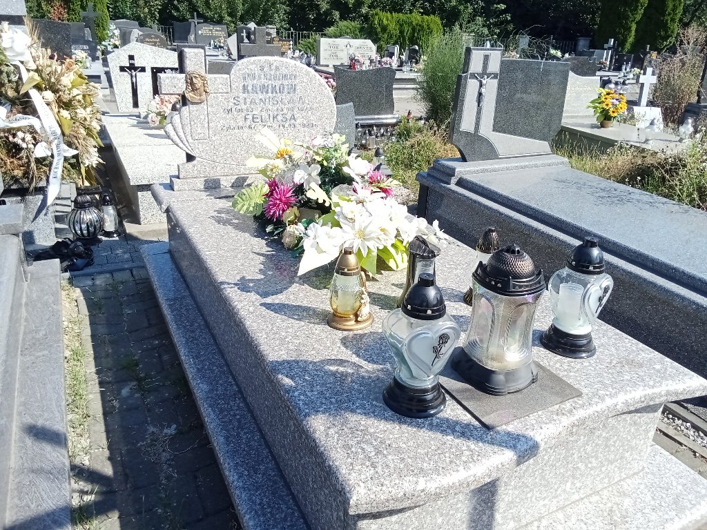 Grób FELIKSA KAWKA