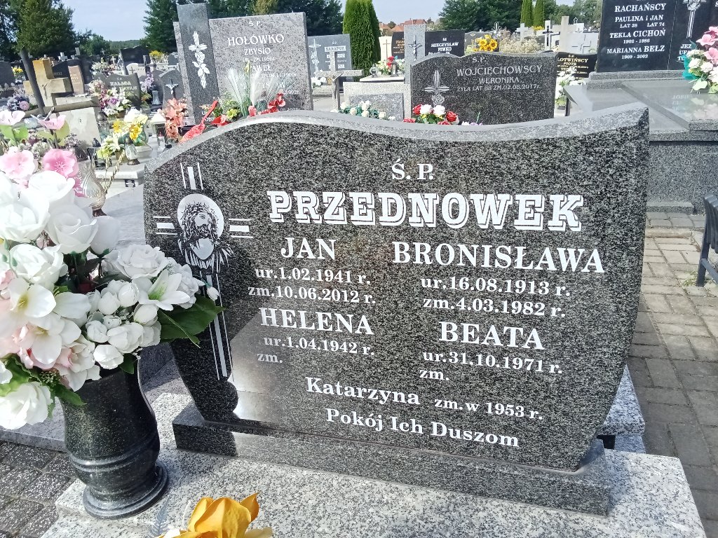 Helena Przednowek 1942 Tomaszów Lubelski - Grobonet - Wyszukiwarka osób pochowanych