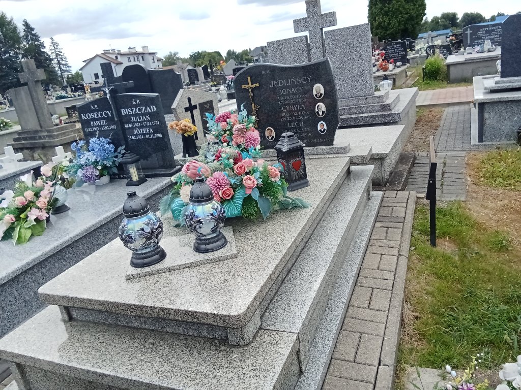 Grób LECH JEDLIŃSKI