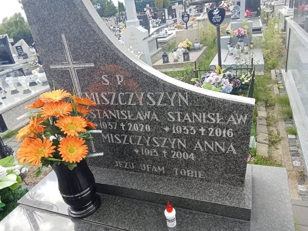 Stanisława MISZCZYSZYN  1937 Tomaszów Lubelski - Grobonet - Wyszukiwarka osób pochowanych