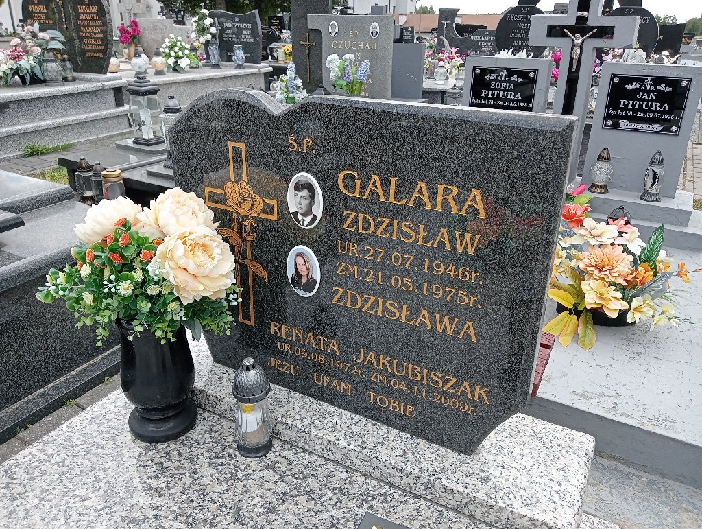 Zdzisław GALARA 1946 Tomaszów Lubelski - Grobonet - Wyszukiwarka osób pochowanych