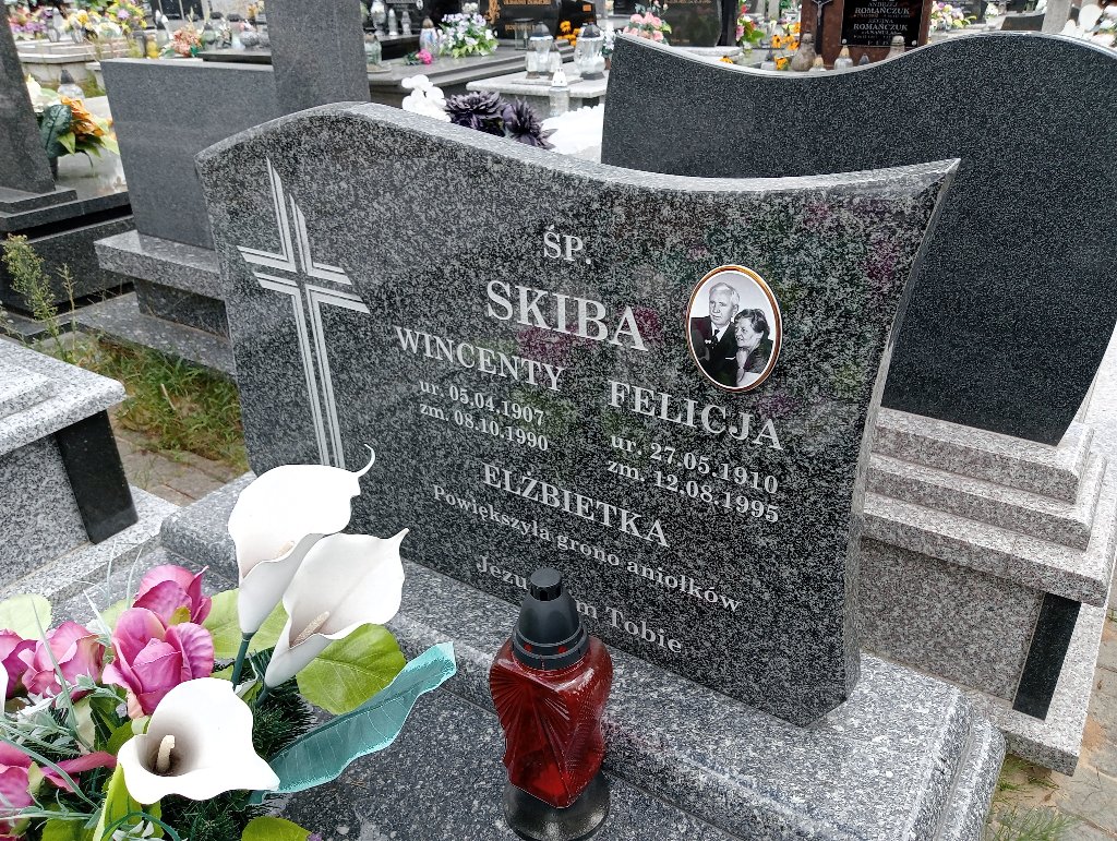Wincenty SKIBA 1907 Tomaszów Lubelski - Grobonet - Wyszukiwarka osób pochowanych